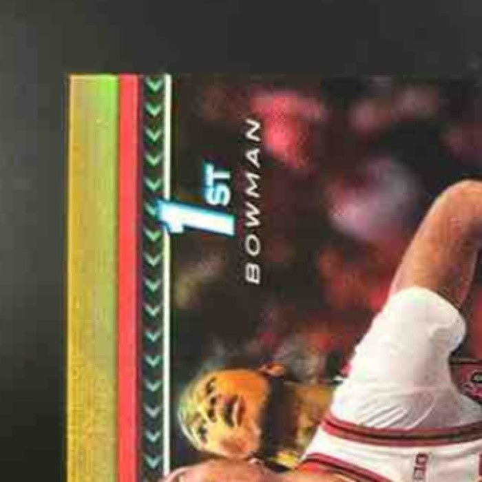 2024-25 Bowman University Chrome Ace Bailey Gold Refractor Auto /50 #1