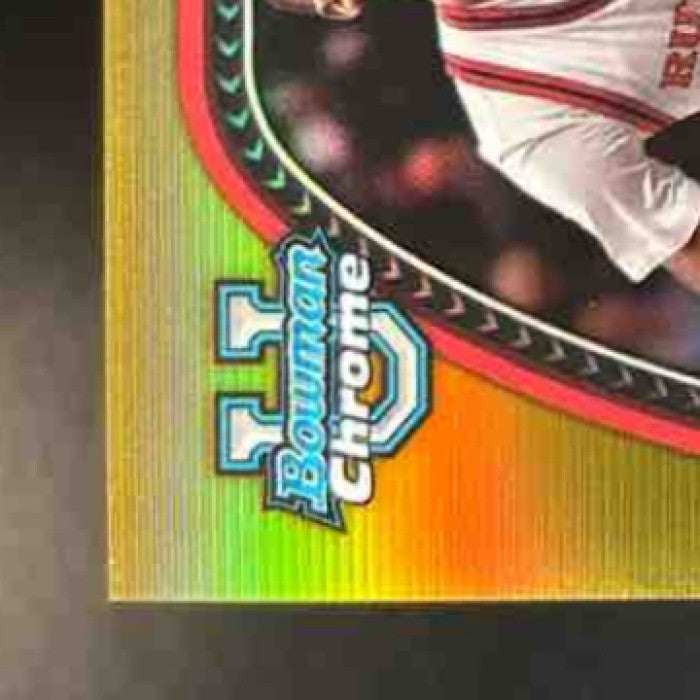 2024-25 Bowman University Chrome Ace Bailey Gold Refractor Auto /50 #1