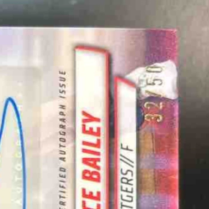 2024-25 Bowman University Chrome Ace Bailey Gold Refractor Auto /50 #1