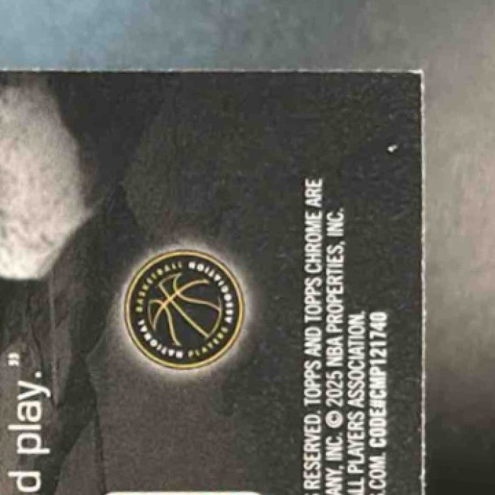 2025-26 Topps Chrome Cooper Flagg Youthquake #YQ-1 RC Dallas Mavericks