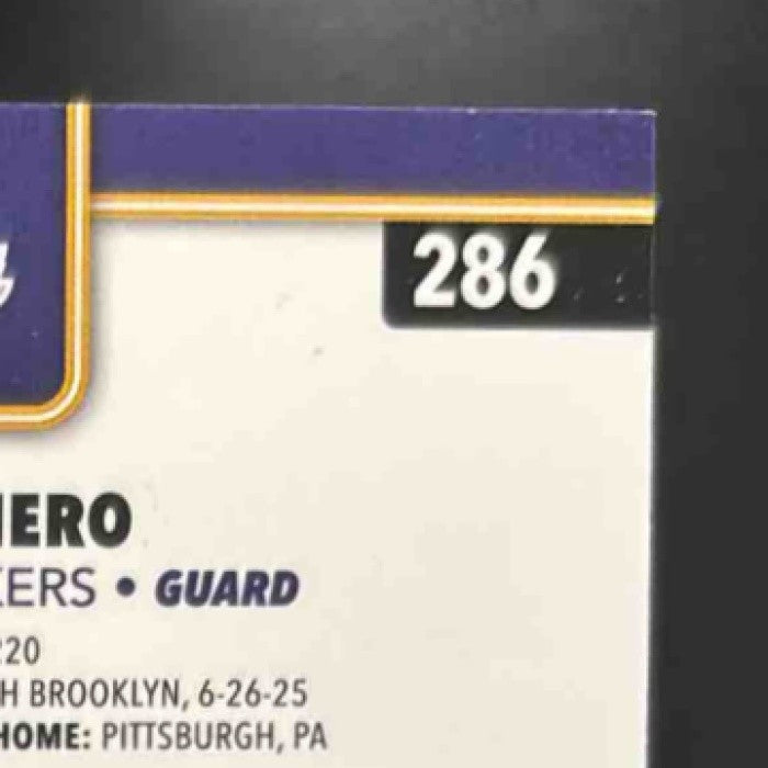 2025-26 Topps Chrome Adou Thiero Magenta /399 #286 RC Los Angeles Lakers