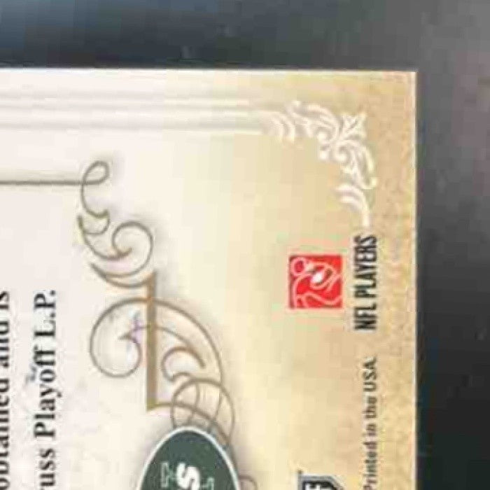 2007 Playoff National Treasures David Clowney Signature Gold /25 #161 Auto Jets