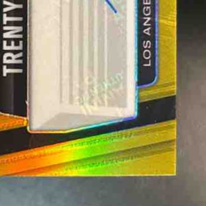 2024-25 Panini Prizm Black Trentyn Flowers Gold Auto /10 RC Los Angeles Clippers