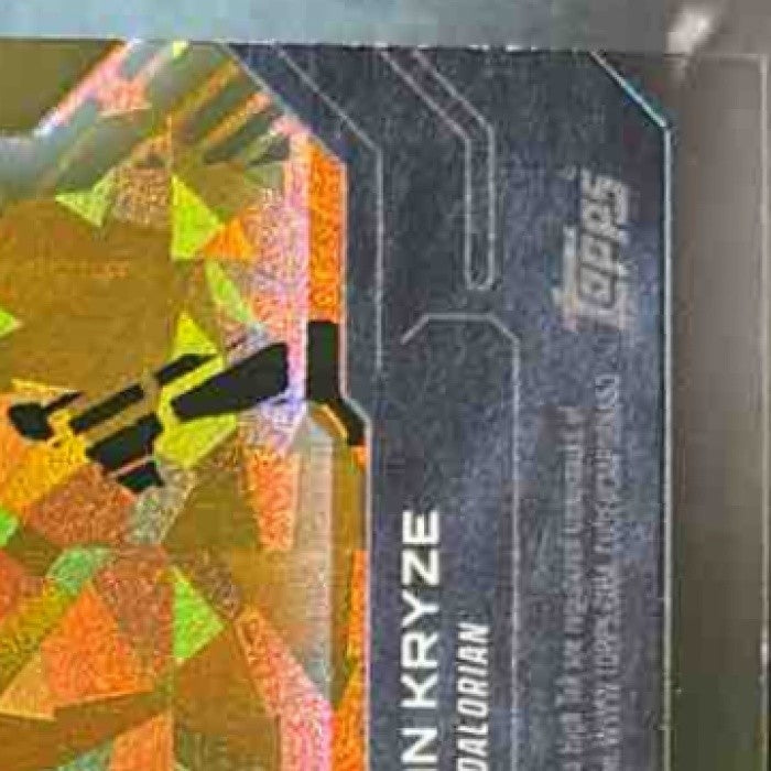 2024 Topps Star Wars High Tek Bo-Katan Kryze Hyperspace Pattern Gold Foil/50 #15