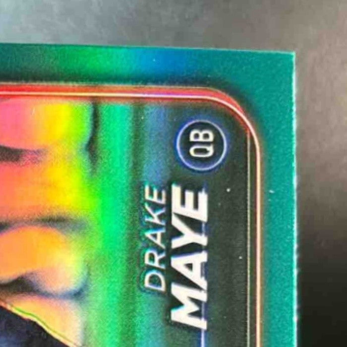2024 Topps Chrome Drake Maye Teal Refractor /250 #203 RC New England Patriots