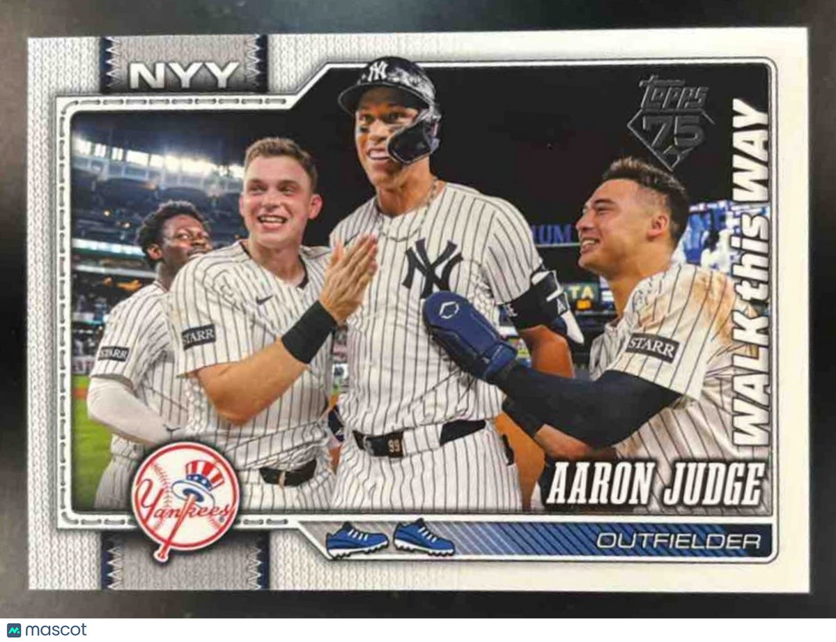 2026 Topps Aaron Judge Walk This Way #1 New York Yankees
