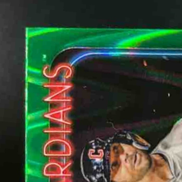 2024 Topps Chrome Update Austin Hedges Wave Green /99 #USC123 Cleveland Guardian