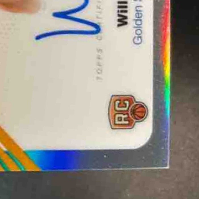 2025-26 Topps Chrome Will Richard Next Stop Signature Blue /150 RC Auto Warriors