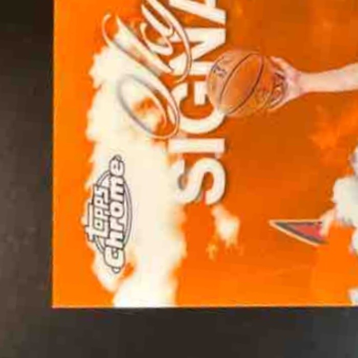 2025-26 Topps Chrome Kevin Huerter SkyWrite Signatures Orange /25 Auto Bulls