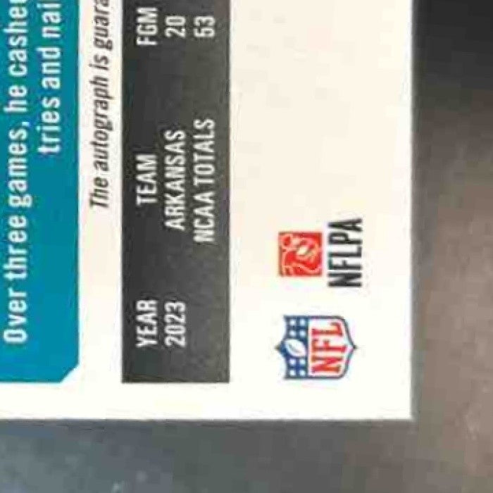 2024 Panini Contenders Cam Little Rookie Ticket Auto #296 RC Jacksonville Jaguar