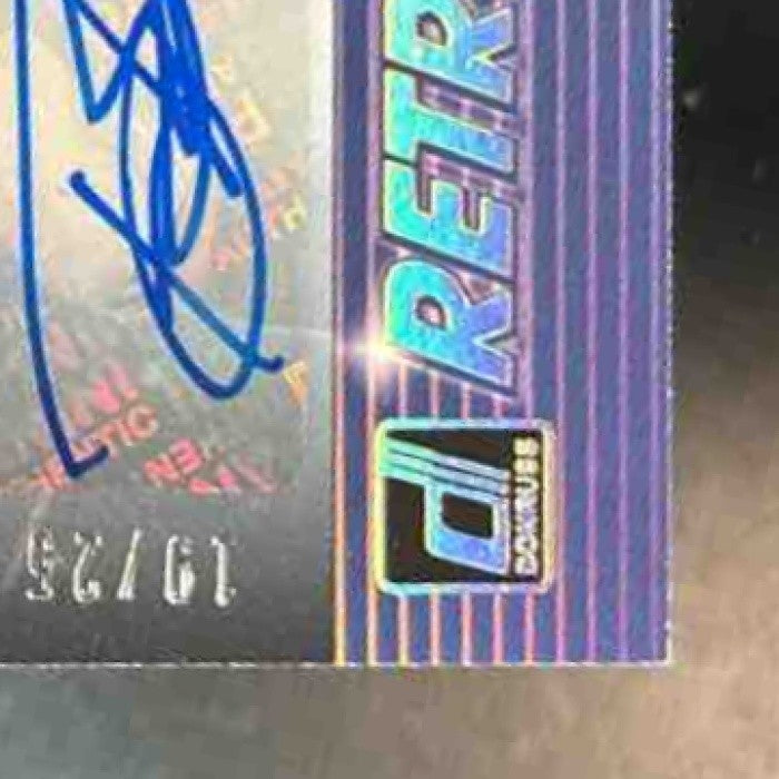 2021 Panini Donruss Tony Boselli Retro Series Auto /25 RS30 Jacksonville Jaguars