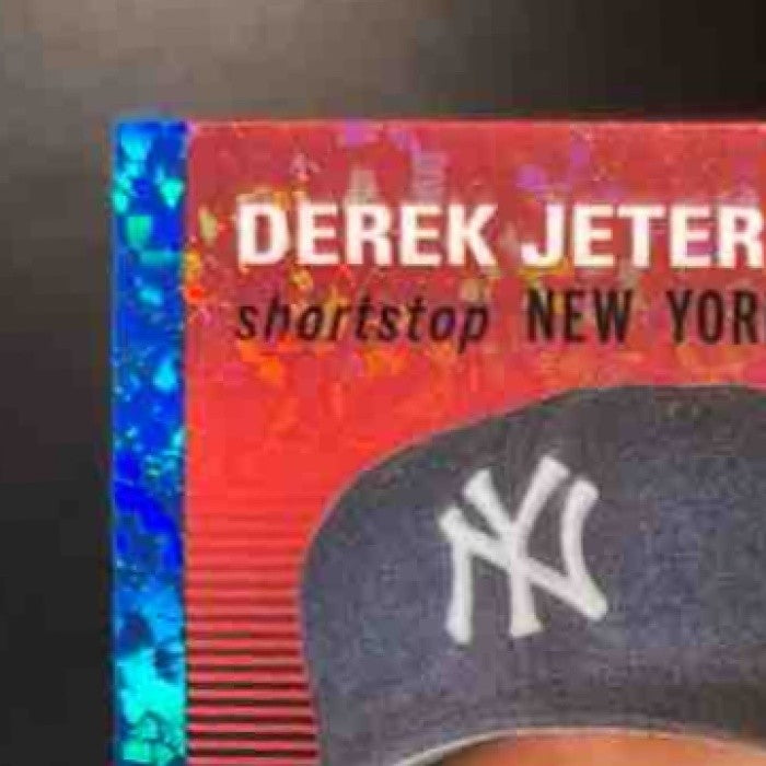2023 Topps Chrome Platinum Anniversary Derek Jeter Blue Diamond /199 #396 Yankee