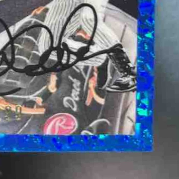 2023 Topps Chrome Platinum Anniversary Derek Jeter Blue Diamond /199 #396 Yankee