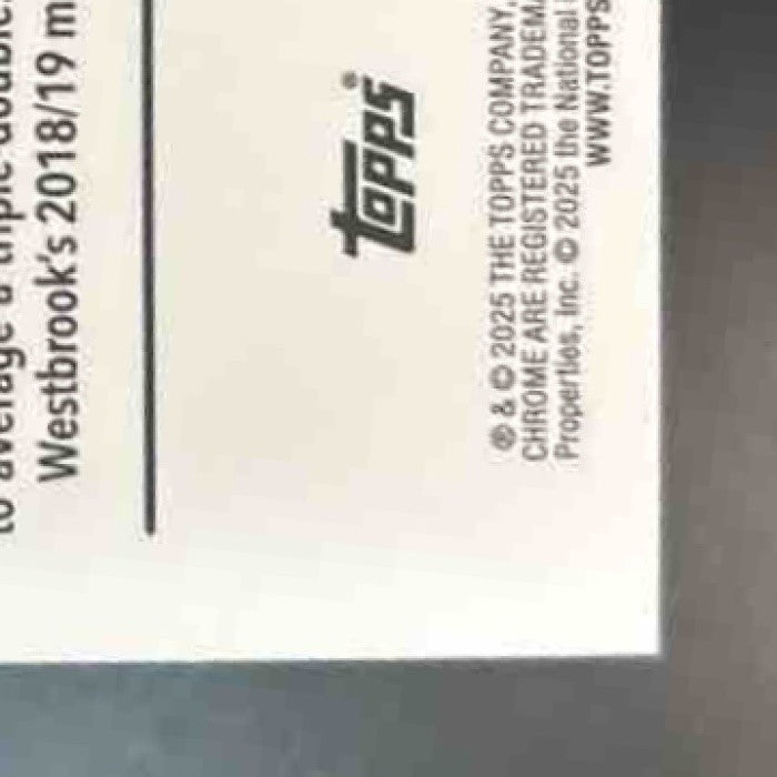 2025-26 Topps Chrome Nikola Jokic X-Fractor #25 Denver Nuggets