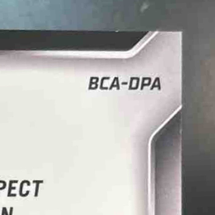 2025 Bowman Chrome University Diego Pavia Prospect Auto Stealth Refractor