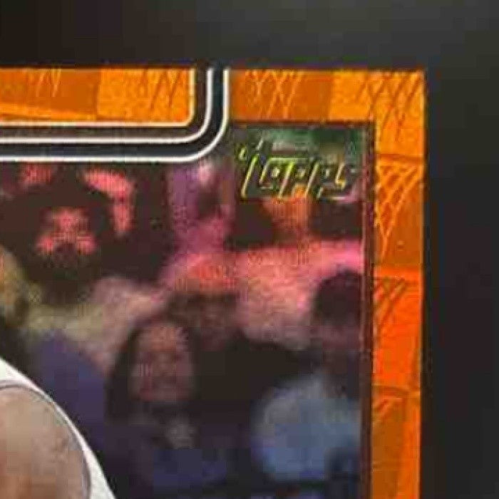 2025-26 Topps Joel Embiid Season Tip-Off Orange Foil /25 #22 Philadelphia 76ers