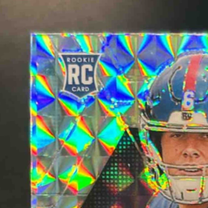 2025 Panini Mosaic Jaxson Dart Rookies Mosaic Prizm #362 RC New York Giants