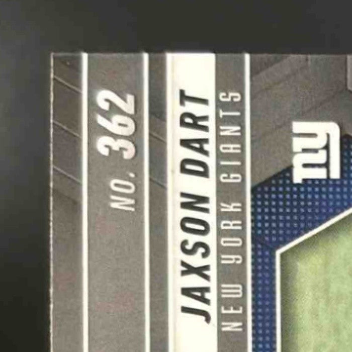 2025 Panini Mosaic Jaxson Dart Rookies Mosaic Prizm #362 RC New York Giants