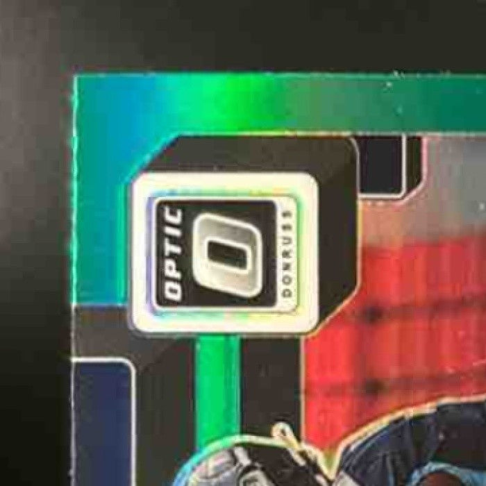 2022 Donruss Malik Willis Optic Rated Rookie Preview Red and Green RC Titans