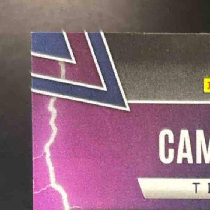 2025 Panini Phoenix Cam Ward Thunderbirds Silver Lava /199 #49 RC Titans