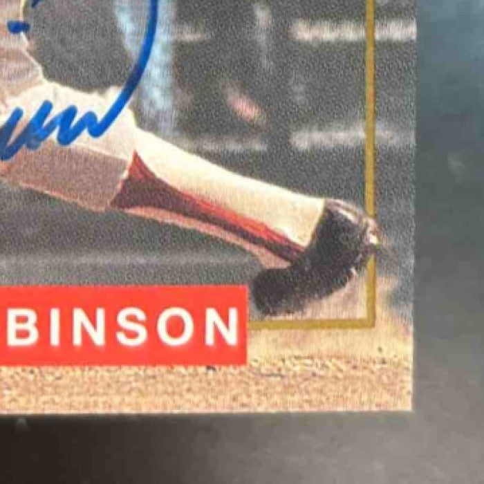 1994 Nabisco All-Star Legends Auto Frank Robinson #NNO Baltimore Orioles