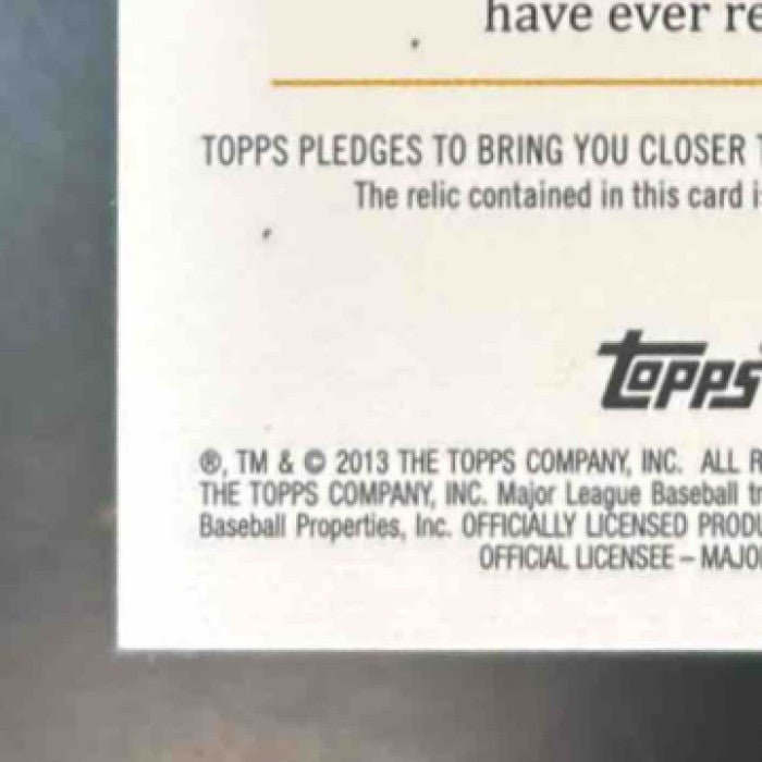 2013 Topps Tribute Mike Trout to the Stars Relic /99 #TTSR-MT Los Angeles Angels