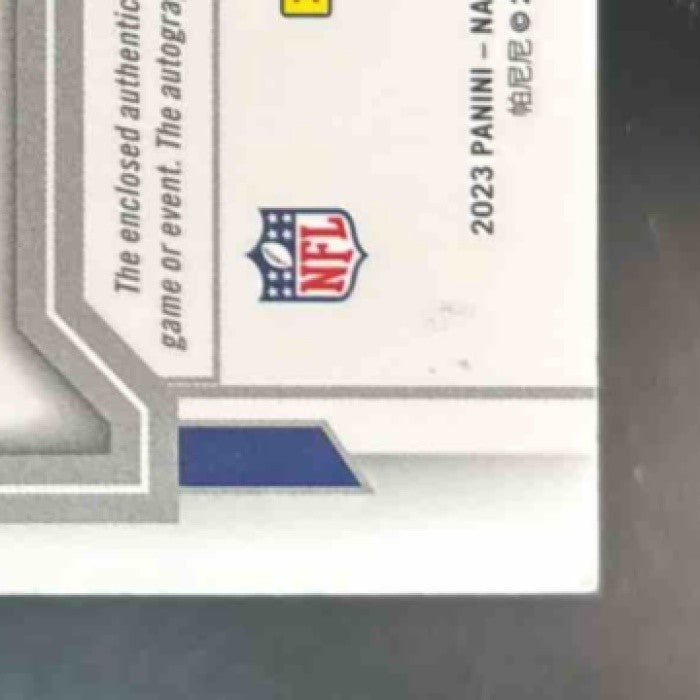 2023 National Treasures Tommy DeVito Rookie Patch Auto /15 #200 New York Giants