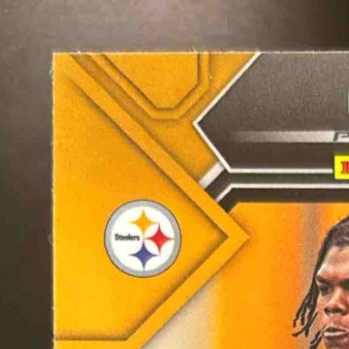 2023 Panini Mosaic Broderick Jones Genesis Mosaic #288 RC Pittsburgh Steelers