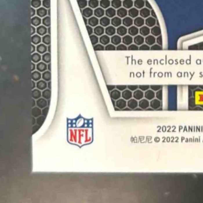 2022 Panini Certified Malik Willis Piece of the Game /149 MEM RC Tennessee Titan