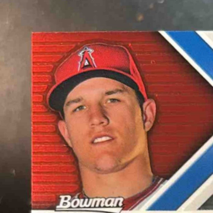 2012 Bowman Sterling Jean Segura Mike Trout Next In Line Los Angeles Angels