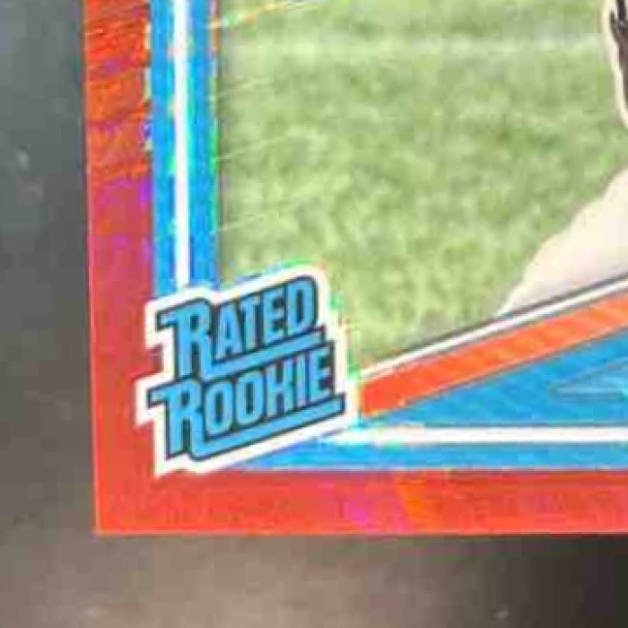 2025 Panini Donruss Optic Shedeur Sanders Red Hyper Prizm #203 Cleveland Browns