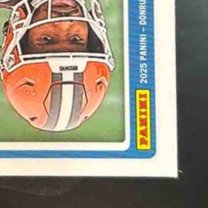 2025 Panini Donruss Optic Shedeur Sanders Red Hyper Prizm #203 Cleveland Browns