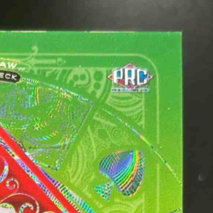 2024 Wild Card Five Draw Matt Shaw Ace Spades Auto Green Foil 2/3 Chicago Cubs
