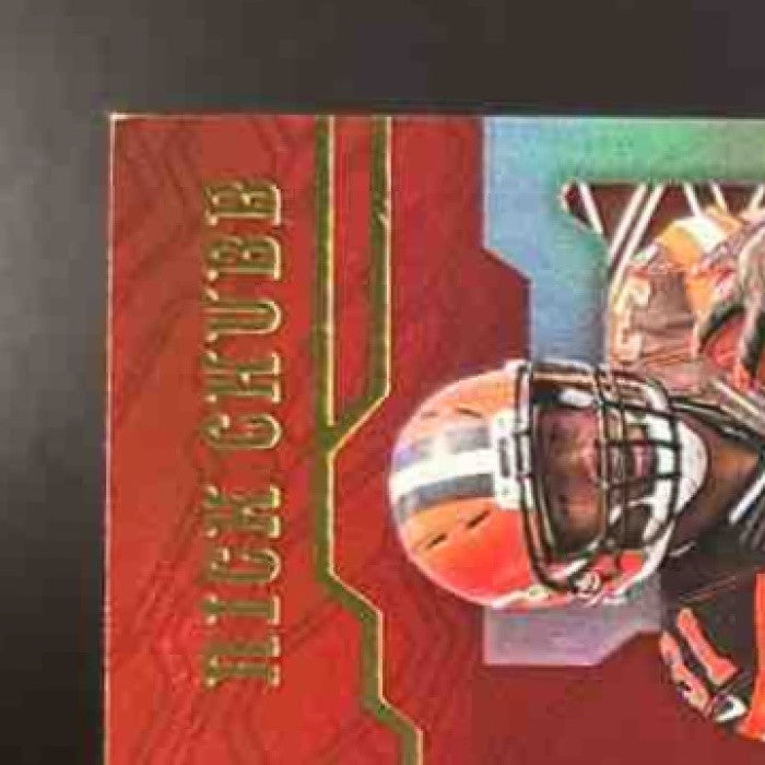 2018 Panini Phoenix Nick Chubb RPS Rookie Auto Jersey /299 RC Cleveland Browns
