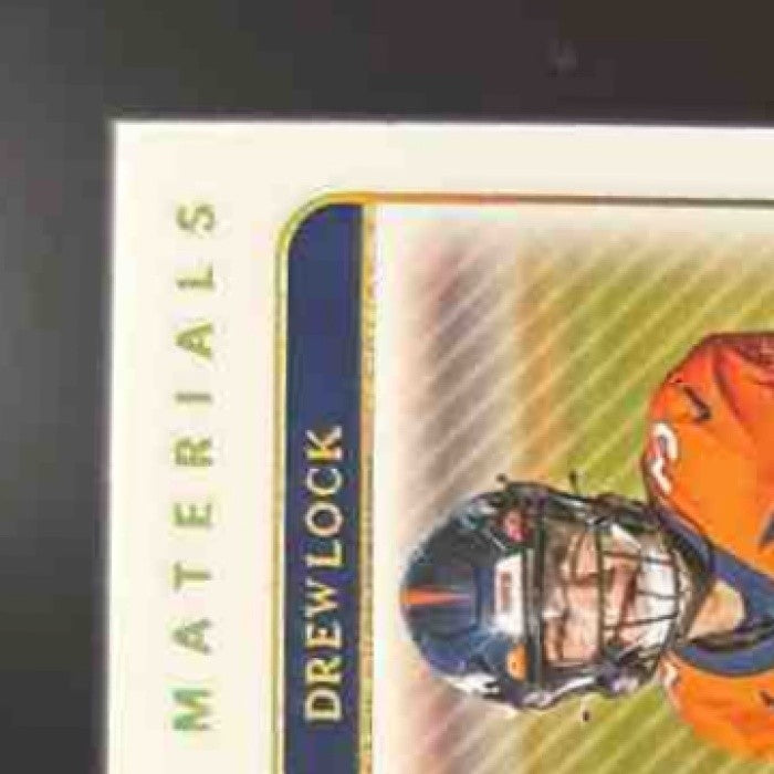 2020 National Treasures Drew Lock Jerry Jeudy KJ Hamler Tri-Patch /10 MEM Bronco