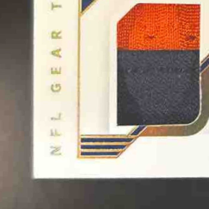 2020 National Treasures Drew Lock Jerry Jeudy KJ Hamler Tri-Patch /10 MEM Bronco
