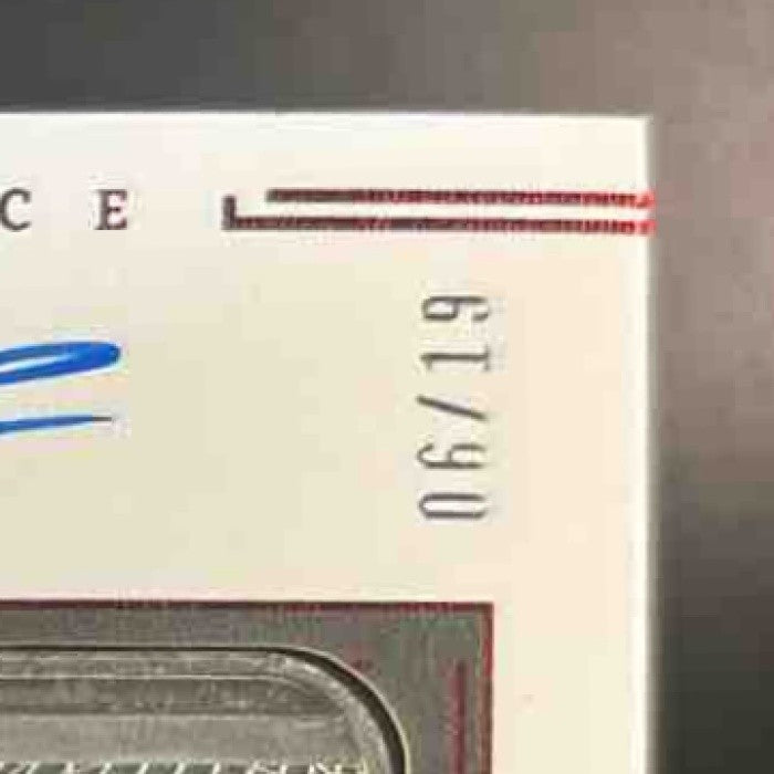 2023 Impeccable Chase Brown Elegance RC Silver Bar Auto /19 Cincinnati Bengals