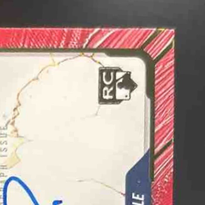 2024 Topps Inception Jonatan Clase First Milestone Patch Auto Red /25 RC Mariner
