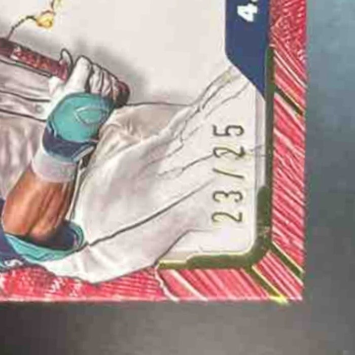 2024 Topps Inception Jonatan Clase First Milestone Patch Auto Red /25 RC Mariner