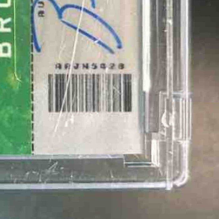 2022 Super Glow Signed Ticket Brock Purdy Lime Green Foil Rookie Auto 1/1 49ers