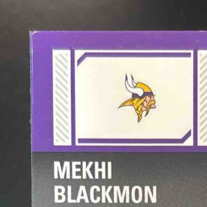 2023 Contenders Optic Mekhi Blackmon Cracked Ice /22 Auto RC Minnesota Vikings