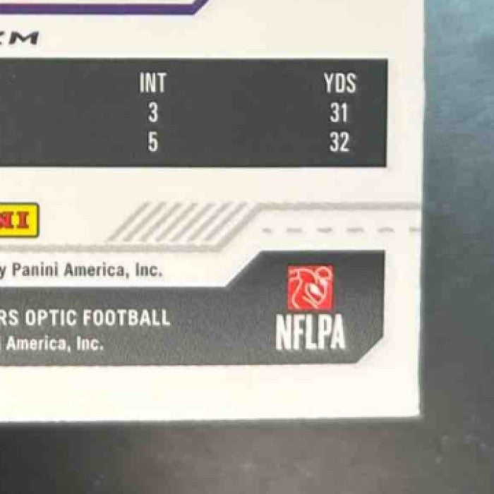 2023 Contenders Optic Mekhi Blackmon Cracked Ice /22 Auto RC Minnesota Vikings