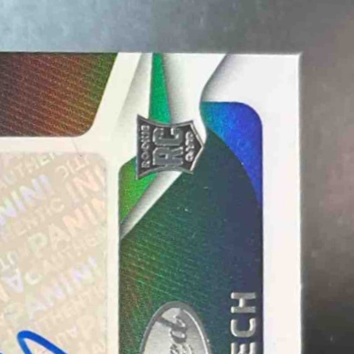 2025 Panini Certified Jack Bech Freshman Fabric Patch Auto /499 MEM RC Raiders