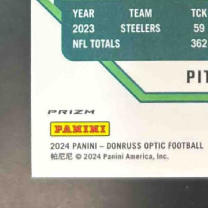 2024 Panini Donruss Optic T.J. Watt Rocket #169 Pittsburgh Steelers