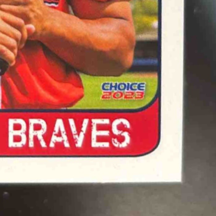 2023 Choice Rome Braves #13 Drake Baldwin MiLB Rookie Minor League Card