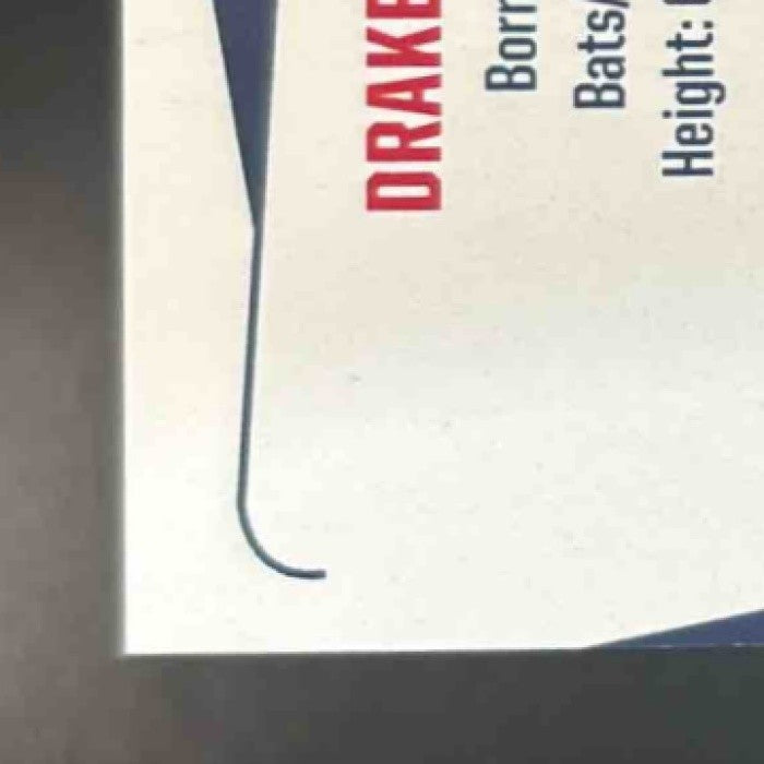 2023 Choice Rome Braves #13 Drake Baldwin MiLB Rookie Minor League Card