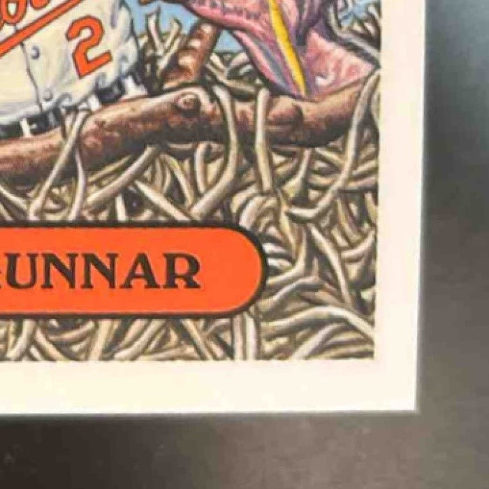 2023 Topps Garbage Pail Kids x MLB S3 3 Gunnar Henderson #25a Baltimore Orioles