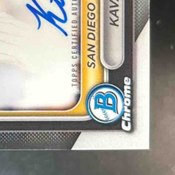 2024 Bowman Draft Kavares Tears Chrome Auto 1st Prospect San Diego Padres