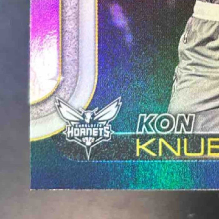 2025-26 Topps Kon Knueppel Blackout Variation Card #204