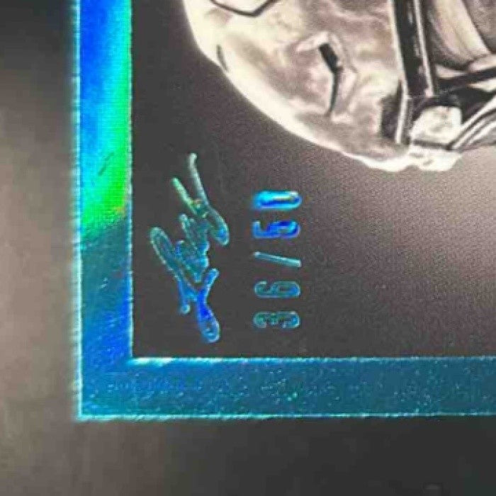 2021 Leaf Memories Malik Willis 1960 Auto /50 #BW-MW2 RC Liberty Flames